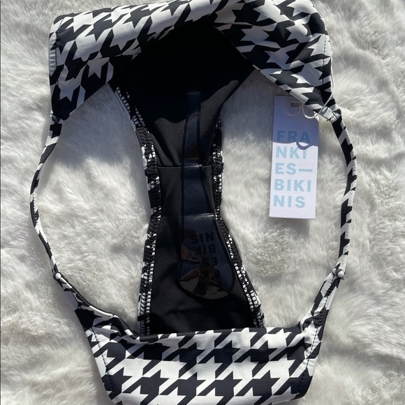 Frankies Bikinis Aleisha Houndstooth Eco Bikini - Picture 4 of 7